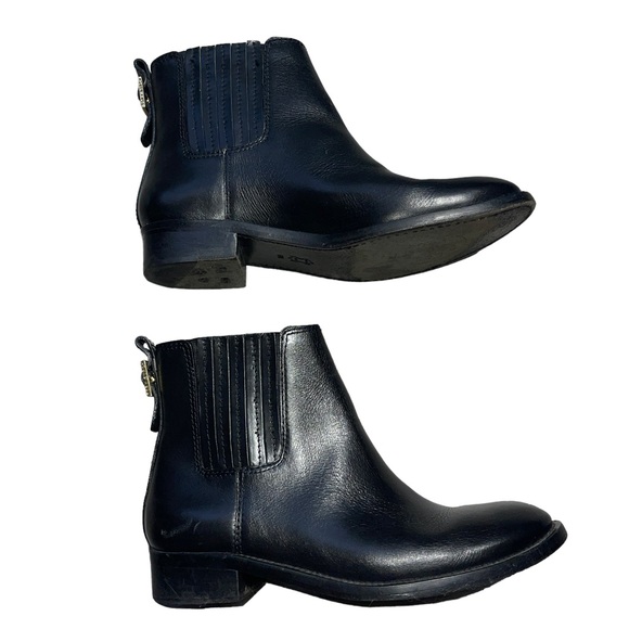Tory Burch The Wade Black Chelsea Ankle Booties 6 - Picture 10 of 10